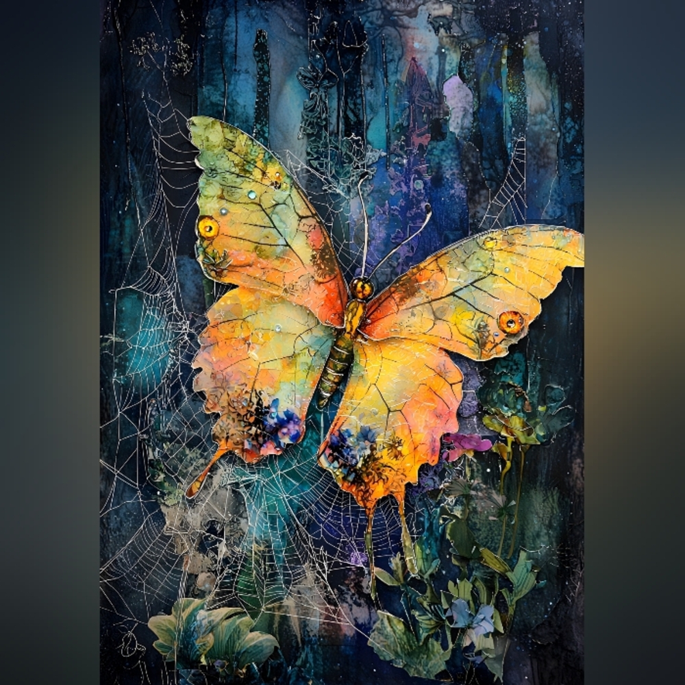 6pc=Wilmstical Butterfly Prints..SPECIAL